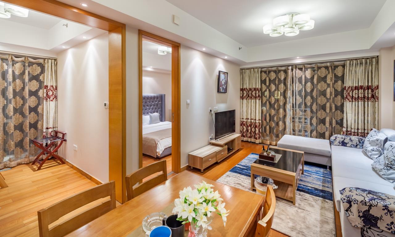 Deemansion Apartment Jinmao Palace Beijing Luaran gambar